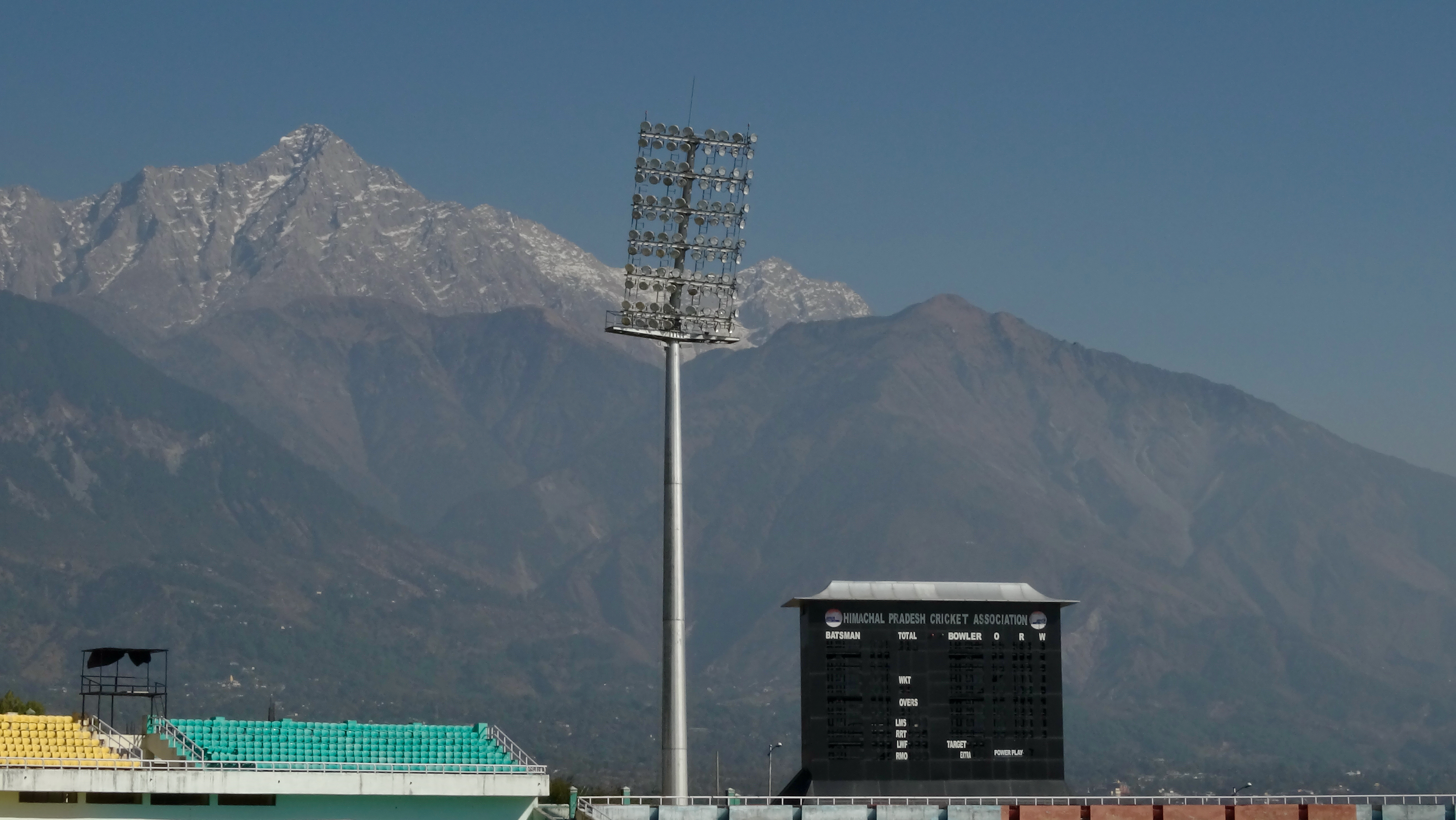 The highest cricket ground in the world